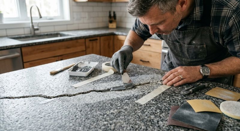 Concrete Countertop Pouring in Napa, CA